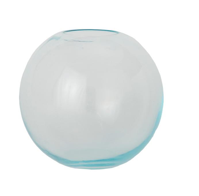 Aurora Vase - Hawkins New York - Vases - Large Sphere - Smoke - HORNE