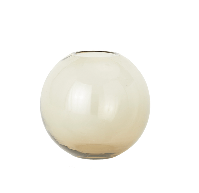 Aurora Vase - Hawkins New York - Vases - Large Sphere - Smoke - HORNE