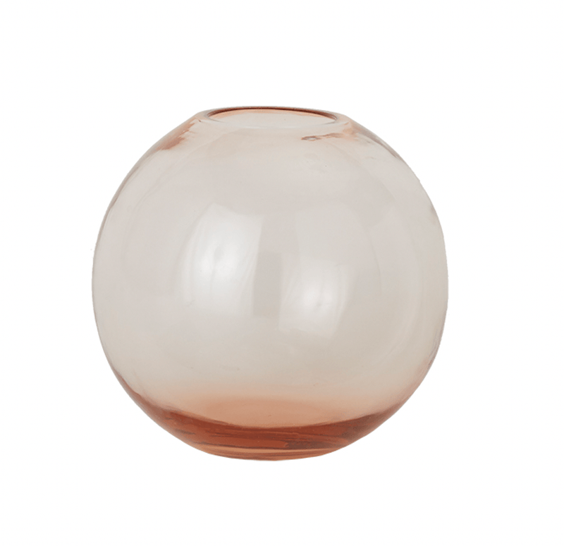 Aurora Vase - Hawkins New York - Vases - Large Sphere - Smoke - HORNE