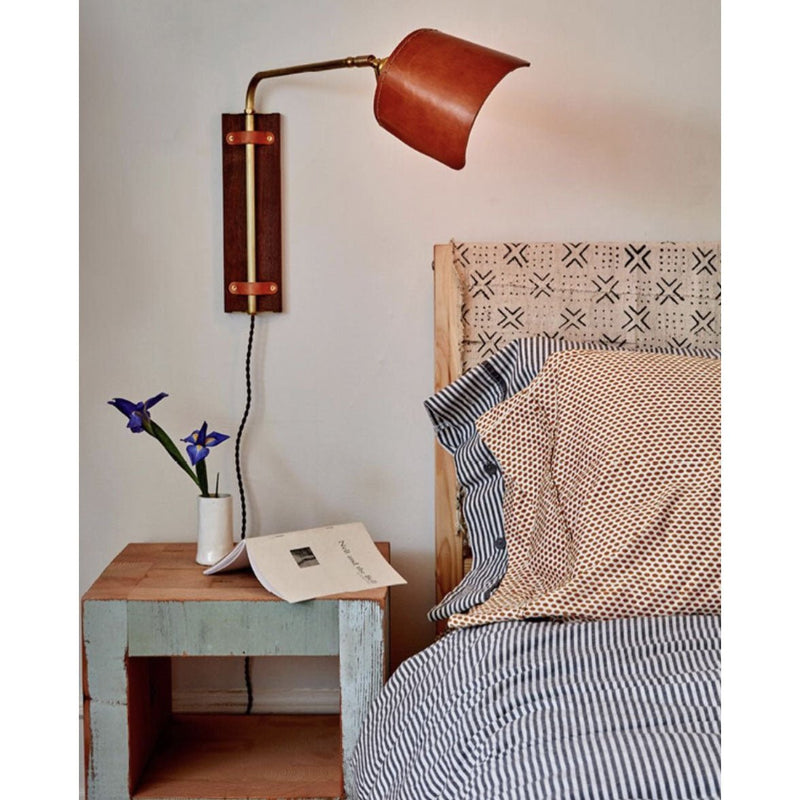 Ava Wall Sconce - Lostine - Wall Sconces - Hardwired - Tan - HORNE