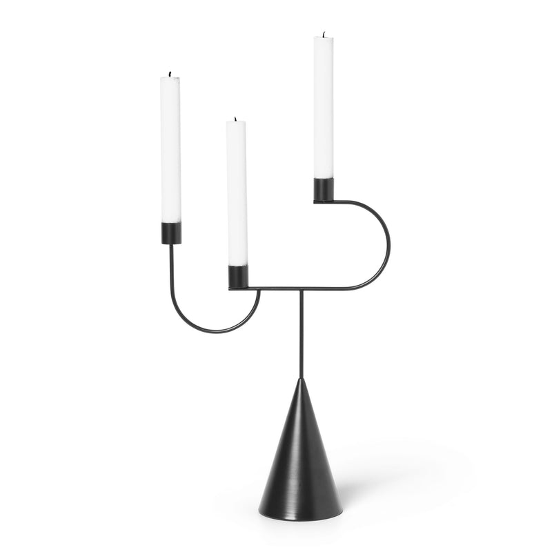 Avant Candelabra - Ferm Living - Candle Holders - HORNE