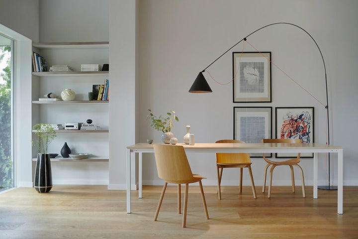Ayno Floor Lamp - Midgard - Floor Lamps - Orange - Large - HORNE