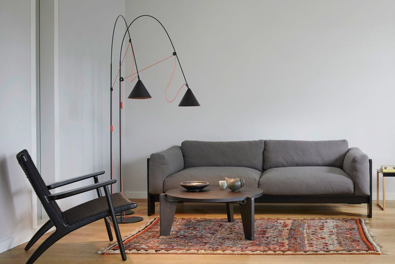 Ayno Floor Lamp - Midgard - Floor Lamps - Orange - Large - HORNE