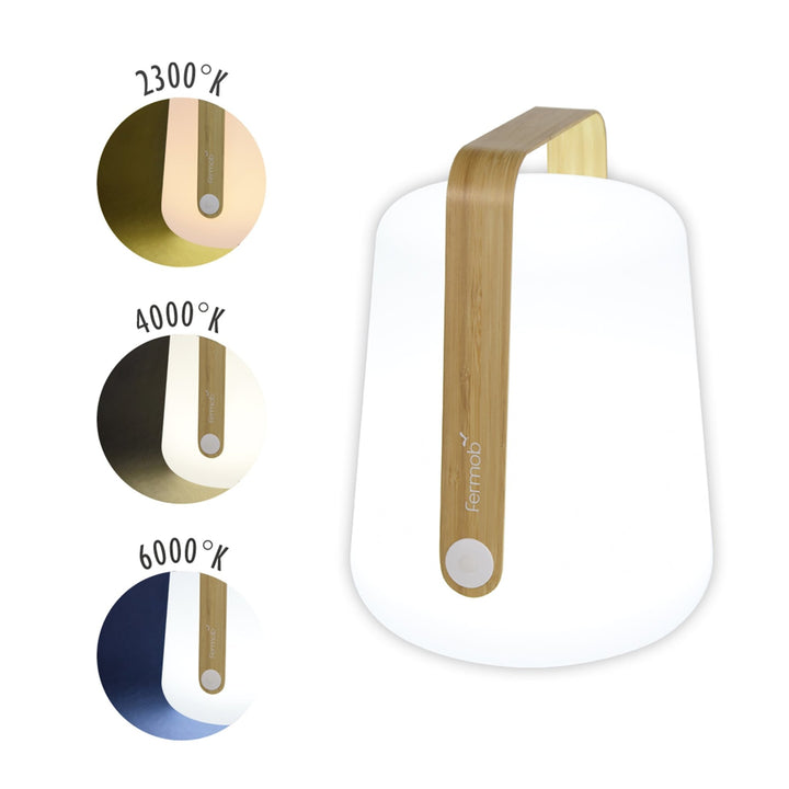 Balad Lamp H10" - Bamboo - Fermob - Outdoor Lights - Bamboo - HORNE