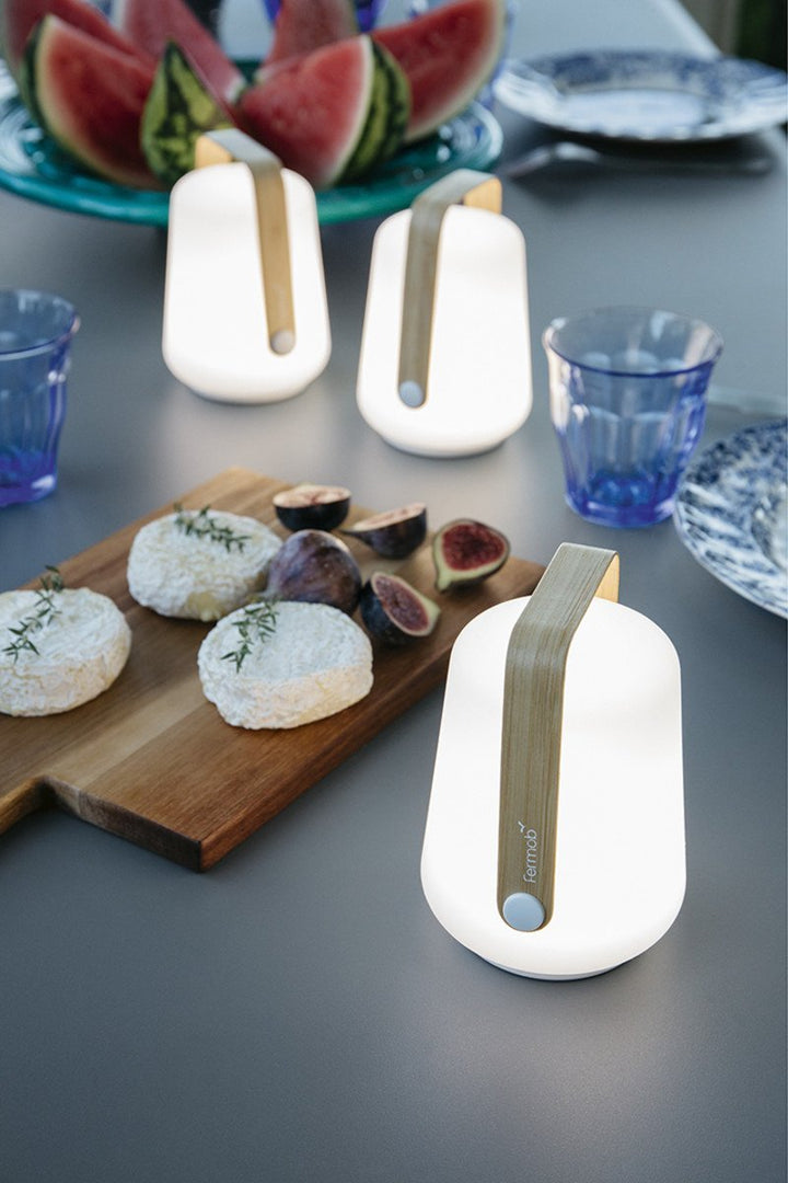Balad Lamp H15" - Bamboo - Fermob - Outdoor Lights - Bamboo - HORNE