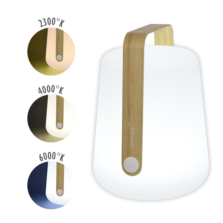Balad Lamp H15" - Bamboo - Fermob - Outdoor Lights - Bamboo - HORNE