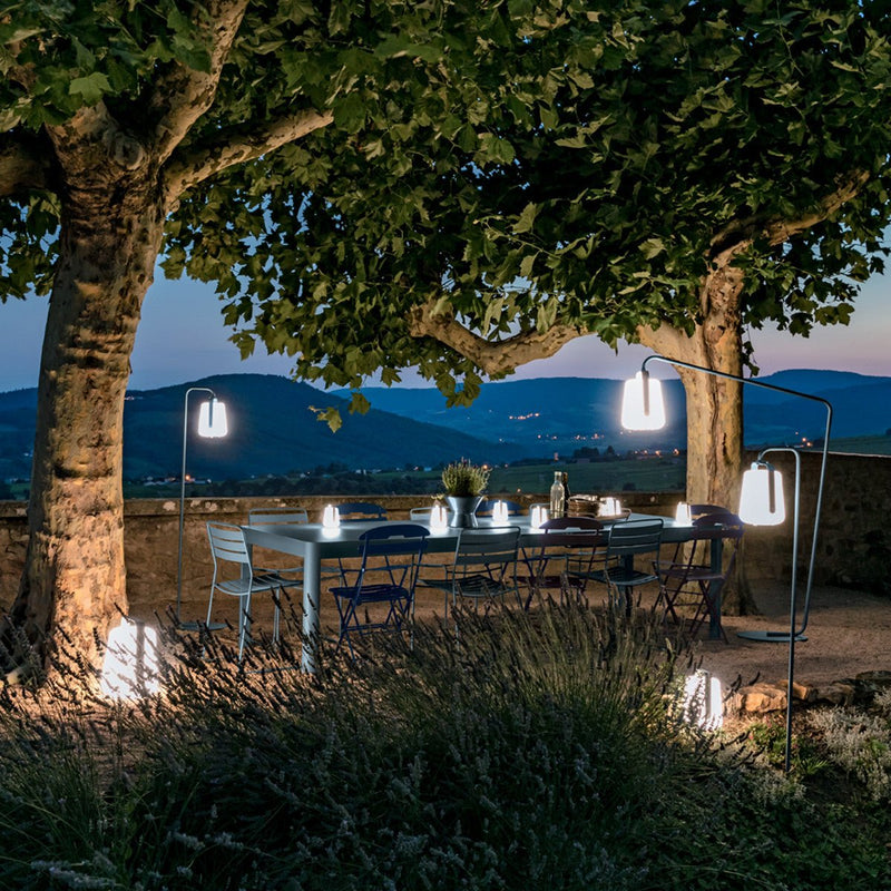 Balad Offset Stand - Large - Fermob - Outdoor Lights - Acapulco Blue - HORNE