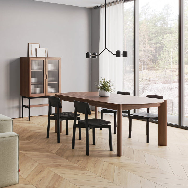 Bancroft Round Dining Table - Gus* Modern - Tables + Desks - White Oak - HORNE