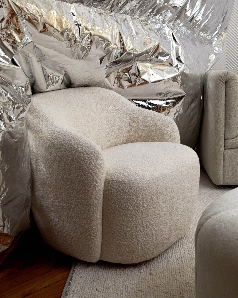 Barba Club Chair - Fogia - Chairs - Karakorum - 001 Ivory - HORNE