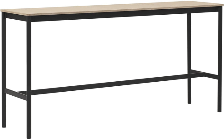 Base High Table 1 - Muuto - Table + Task - Oak Veneer Top & Black Base - HORNE