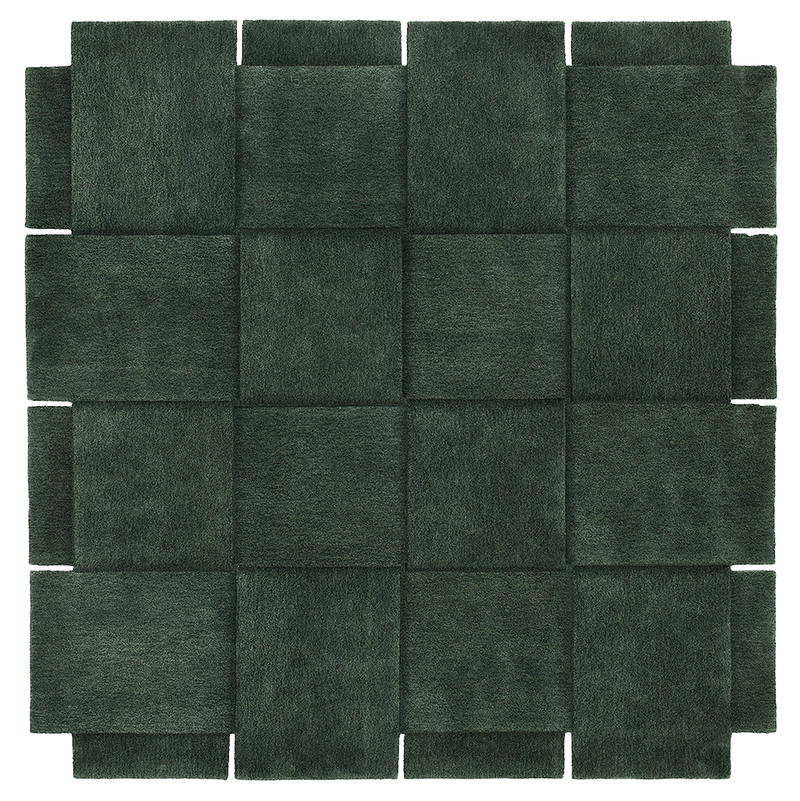 Basket Rug - Design House Stockholm - Rugs - Large - Beige - HORNE