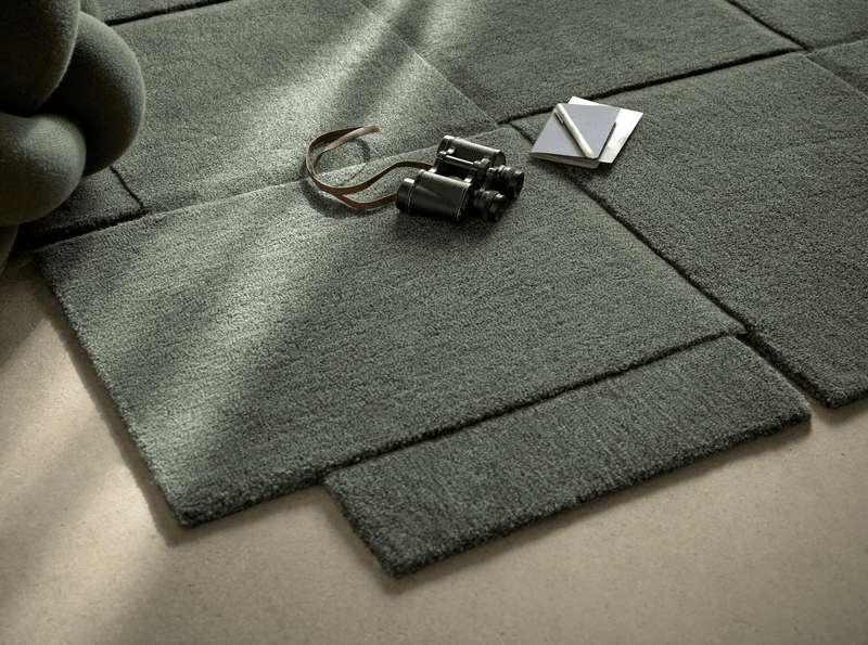 Basket Rug - Design House Stockholm - Rugs - Large - Beige - HORNE