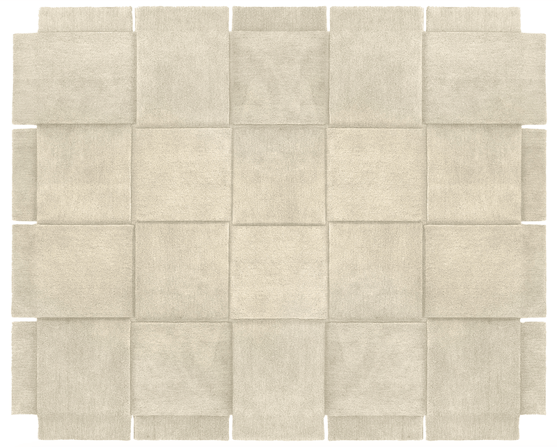 Basket Rug - Design House Stockholm - Rugs - Large - Beige - HORNE