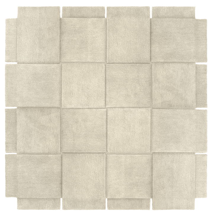 Basket Rug - Design House Stockholm - Rugs - Large - Beige - HORNE