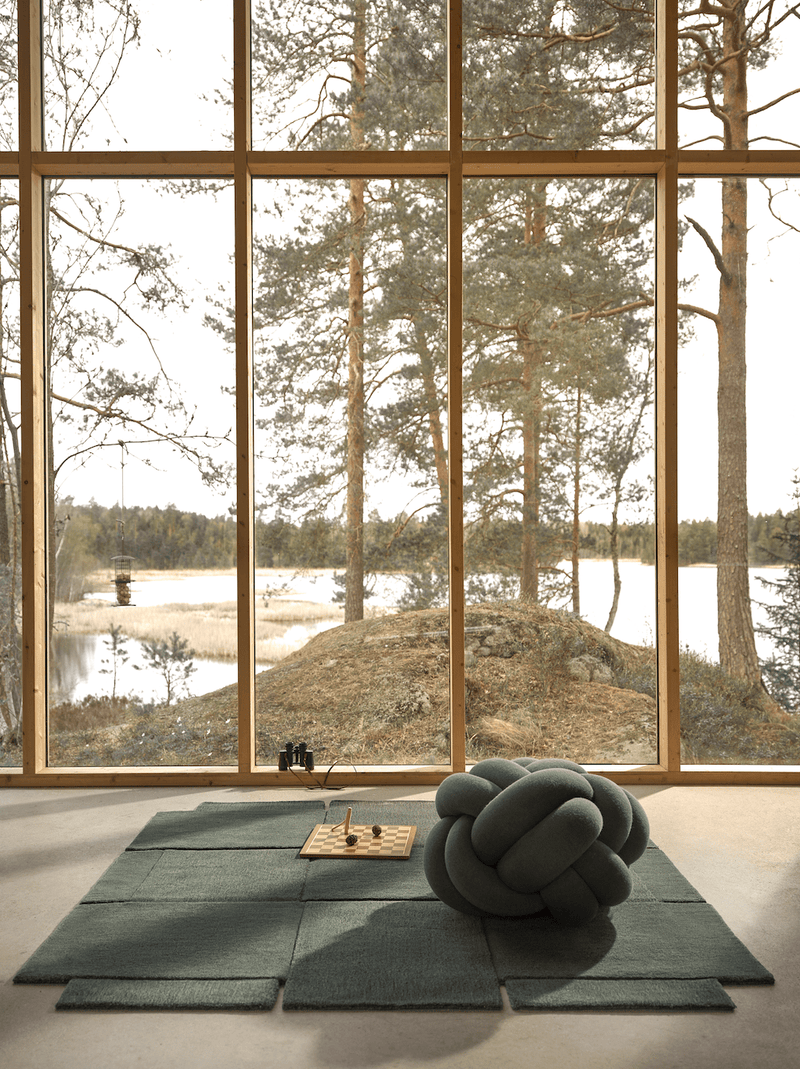 Basket Rug - Design House Stockholm - Rugs - Large - Beige - HORNE