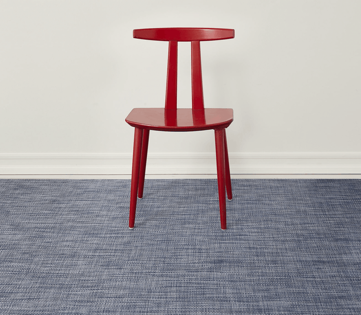 Basketweave Floor Mat - Chilewich - Rugs - Small - Denim - HORNE