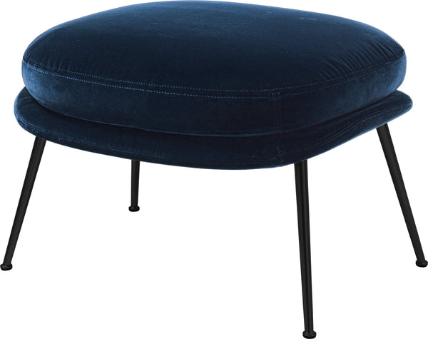 Bat Ottoman - Gubi - Stools + Benches + Ottomans - Black - Gabriel Tempt - 60152 - HORNE