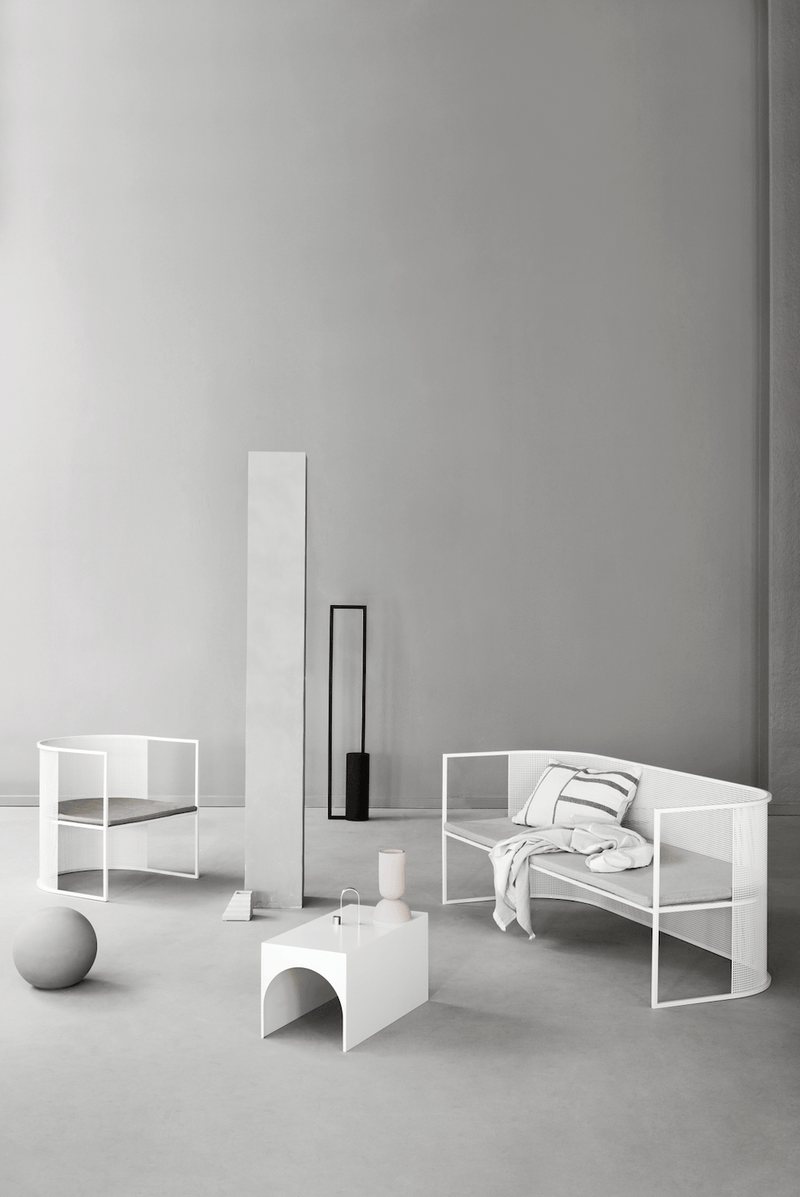 Bauhaus Lounge Chair - Kristina Dam - Chairs - Beige - HORNE