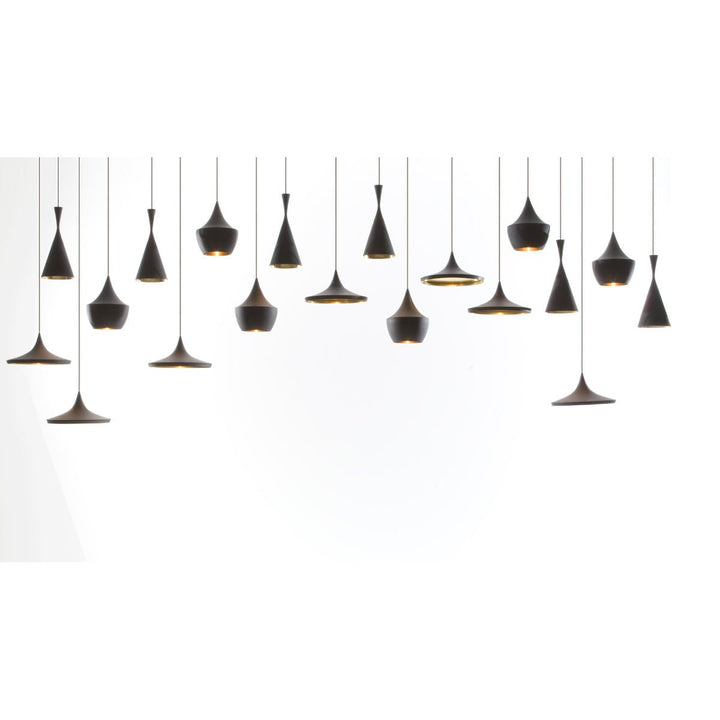 Beat Light Fat Pendant - Black