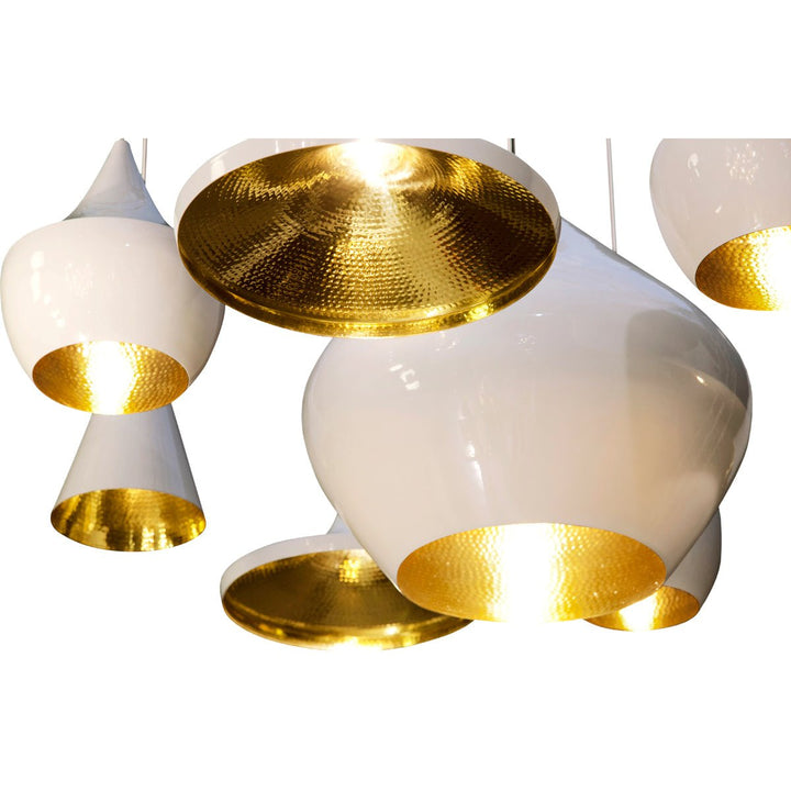 Beat Light Stout Pendant - White