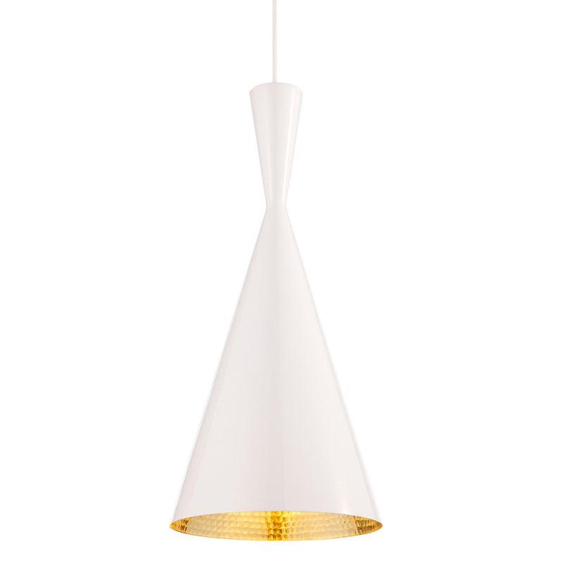 Beat Light Tall Pendant - White