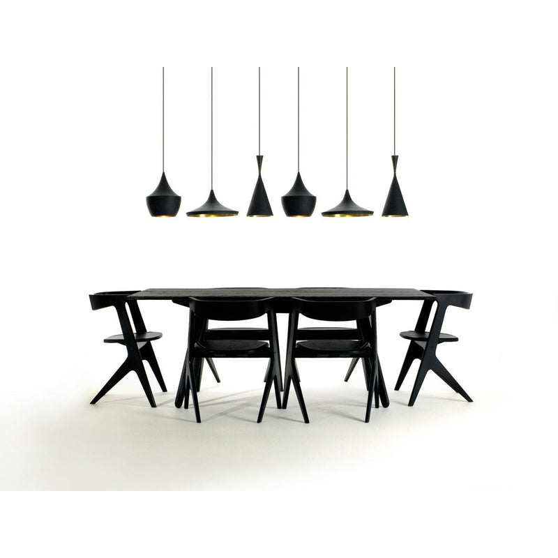 Beat Light Wide Pendant - Black