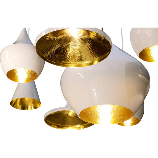 Beat Light Wide Pendant - White
