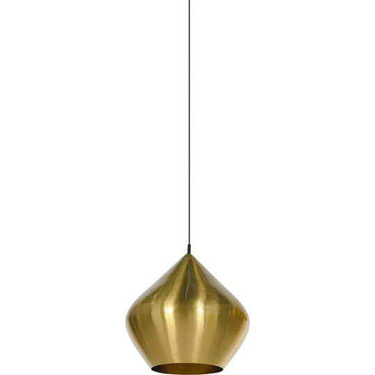 Beat Stout Pendant - Brass