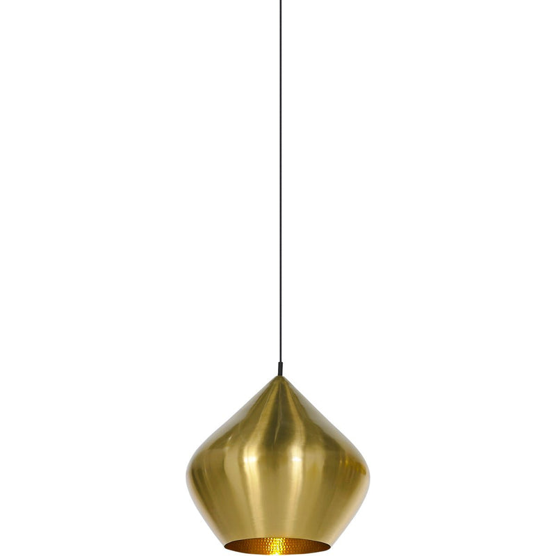 Beat Stout Pendant - Brass