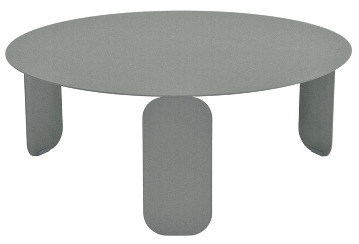 BeBop Low Table Ø31" - Fermob - Tables + Desks - Lapilli Grey - HORNE