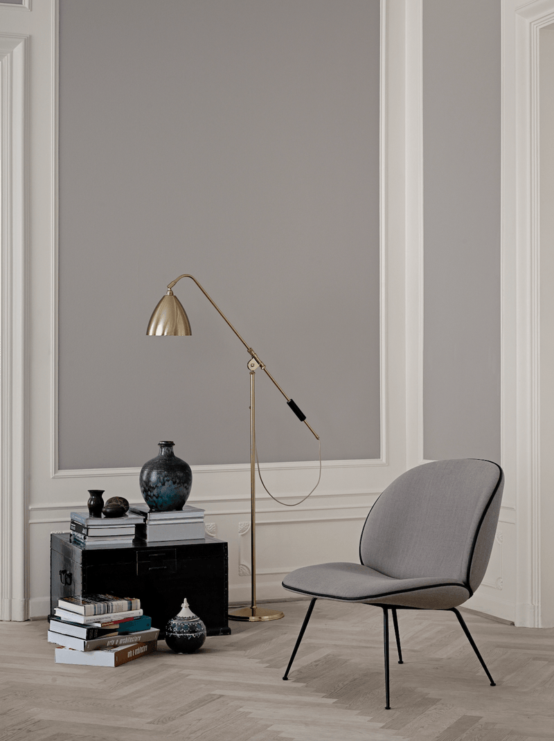 Beetle Lounge Chair - Gubi - Chairs - Matte Black - Canvas 2 - 0674 - HORNE