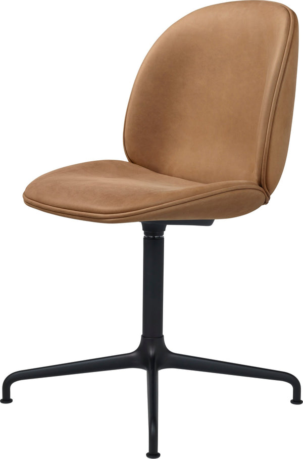 Beetle Meeting Chair, Fully Upholstered - Black Base