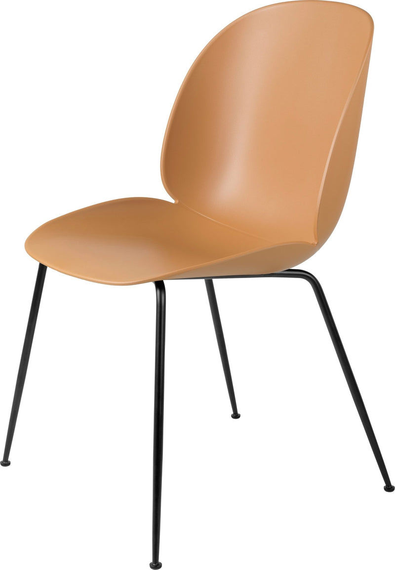 Beetle Shell Dining Chair - Matte Black - Gubi - Chairs - Alabaster White - HORNE