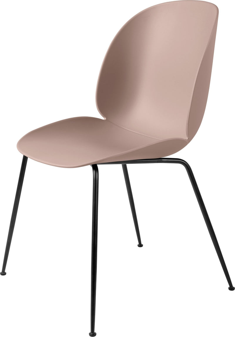 Beetle Shell Dining Chair - Matte Black - Gubi - Chairs - Alabaster White - HORNE