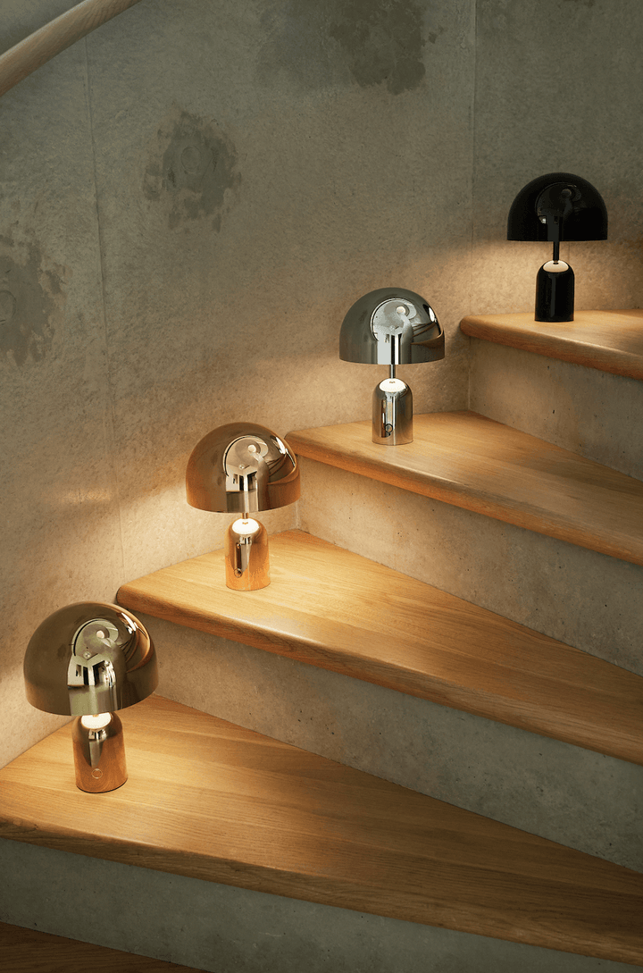 Bell Portable LED Lamp - Tom Dixon - Lighting - Chrome - HORNE