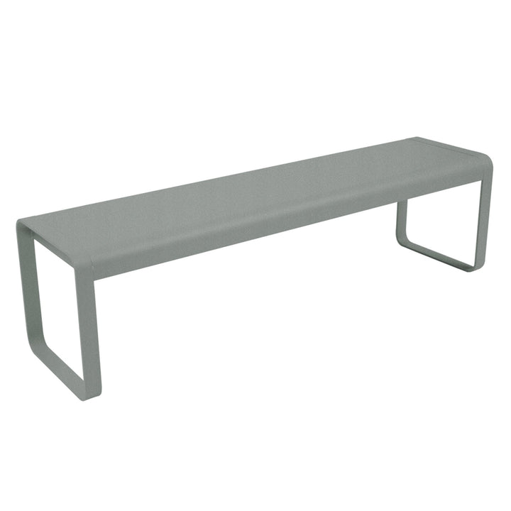 Bellevie Bench - Fermob - Outdoor Furniture - Lapilli Grey - HORNE