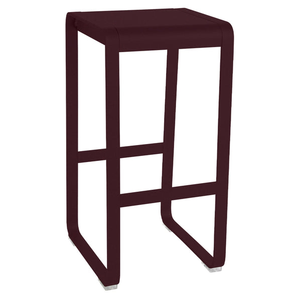 Bellevie High Stool without Backrest - Fermob - Outdoor Furniture - Black Cherry - HORNE