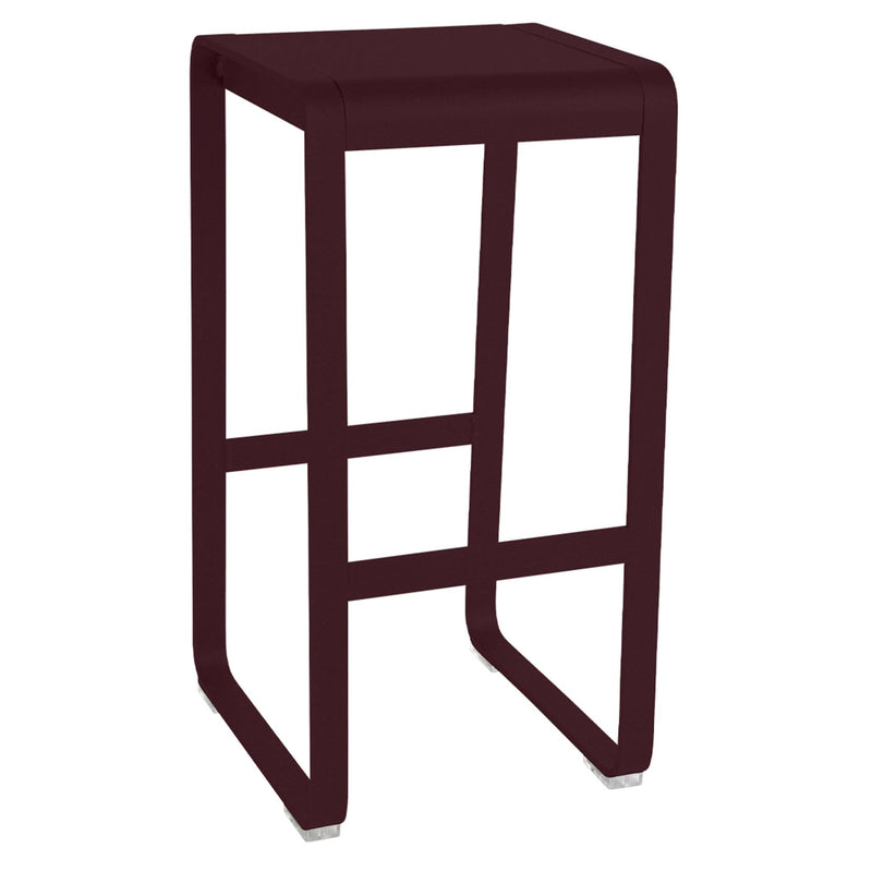 Bellevie High Stool without Backrest - Fermob - Outdoor Furniture - Black Cherry - HORNE