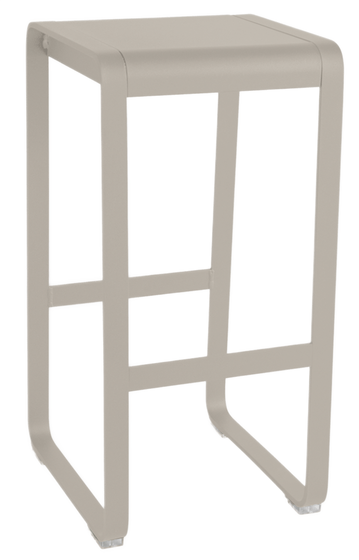 Bellevie High Stool without Backrest - Fermob - Outdoor Furniture - Black Cherry - HORNE