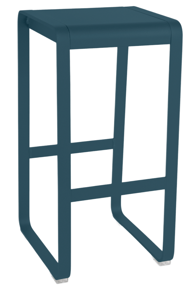 Bellevie High Stool without Backrest - Fermob - Outdoor Furniture - Black Cherry - HORNE