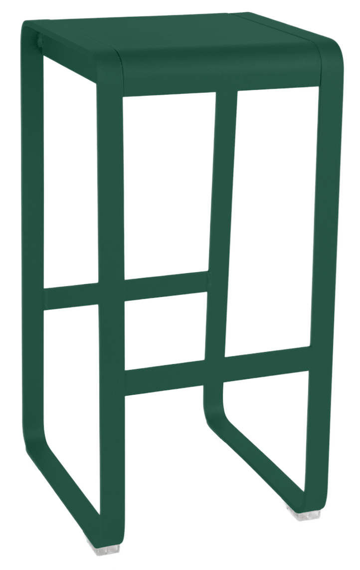 Bellevie High Stool without Backrest - Fermob - Outdoor Furniture - Black Cherry - HORNE