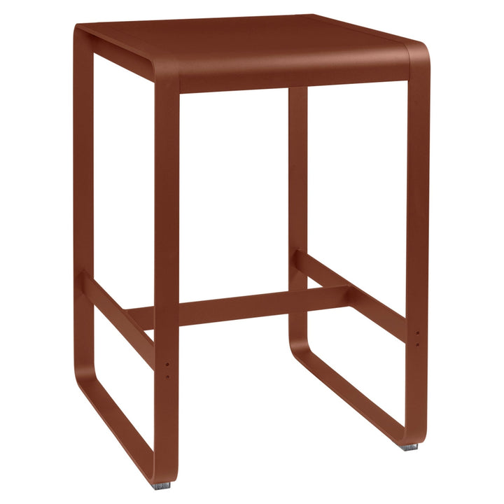 Bellevie High Table - Fermob - Outdoor Furniture - 29" x 31.5" - Red Ochre - HORNE
