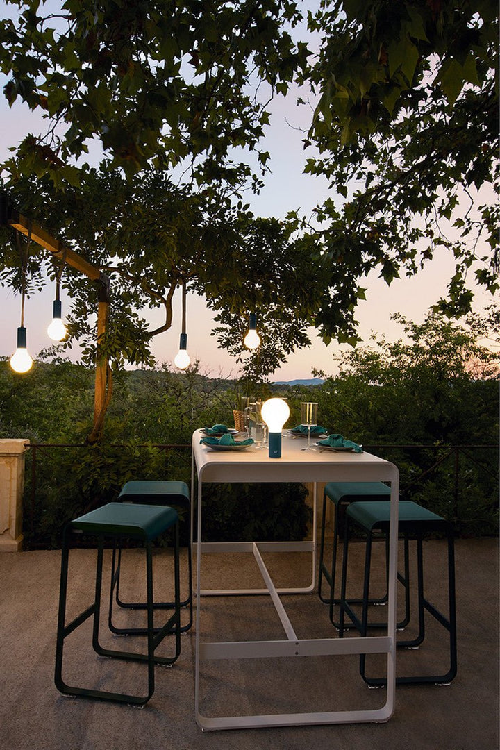 Bellevie High Table - Fermob - Outdoor Furniture - 55" x 31.5" - Willow Green - HORNE