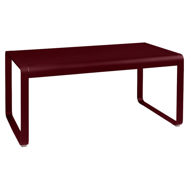 Bellevie Mid Height Table - Fermob - Outdoor Furniture - 55" x 31.5" - Black Cherry - HORNE