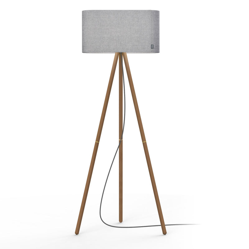Belmont Floor Lamp - Pablo Designs - Floor Lamps - Charcoal - Oak - HORNE