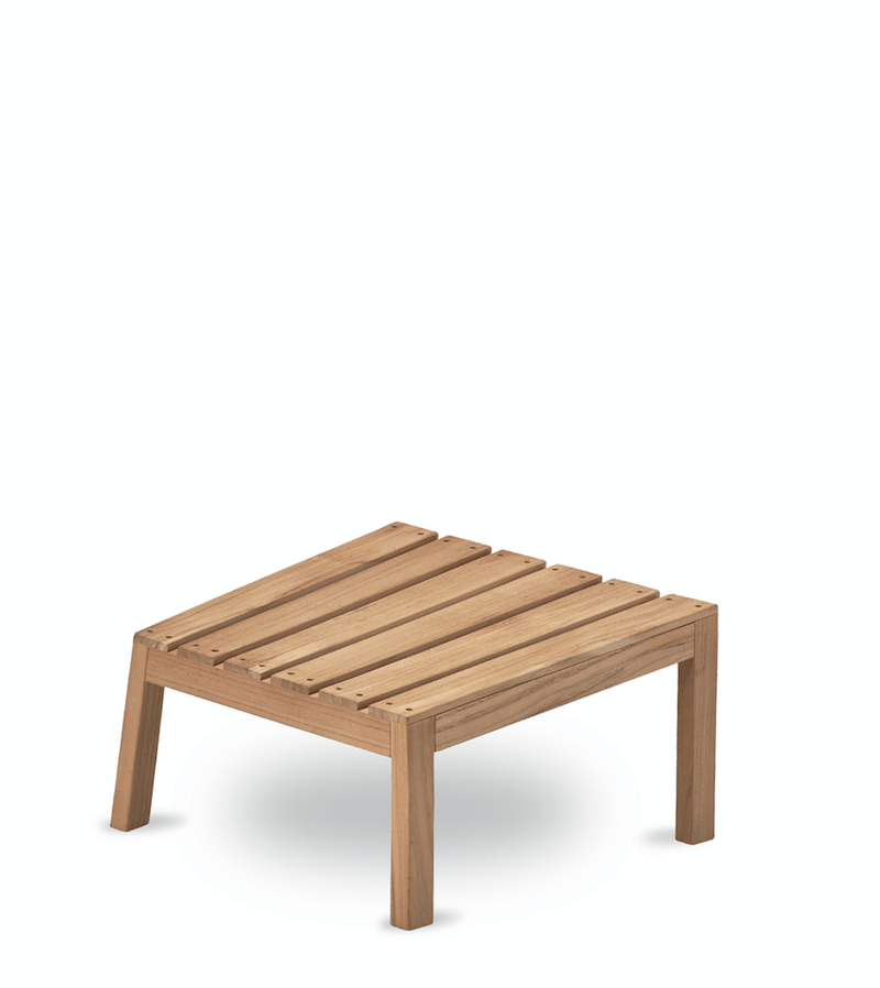 Between Lines Deck Chair & Foot Stool - Skagerak by Fritz Hansen - Outdoor Furniture - Chair Only - HORNE
