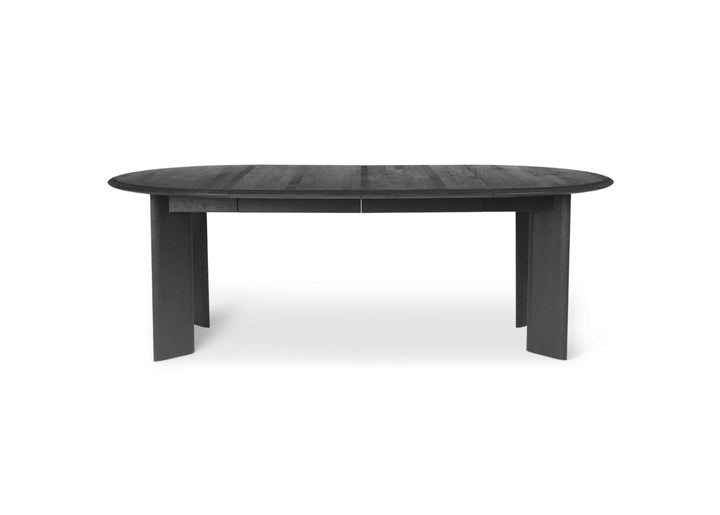 Bevel Table Extendable - Ferm Living - Tables + Desks - Black Oiled Beech - Two Extensions - HORNE