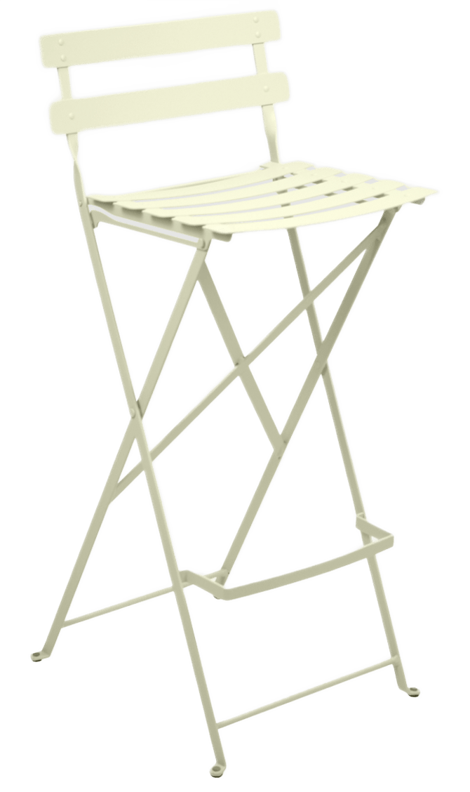 Bistro Bar Stool - Set of 2 - Fermob - Outdoor Furniture - Black Cherry - HORNE