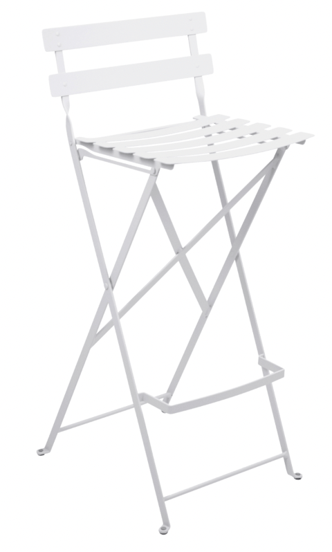 Bistro Bar Stool - Set of 2 - Fermob - Outdoor Furniture - Black Cherry - HORNE