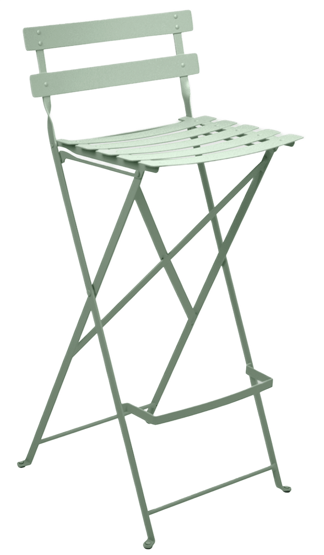 Bistro Bar Stool - Set of 2 - Fermob - Outdoor Furniture - Black Cherry - HORNE